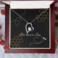 Bee-lieve in Love Heart Necklace