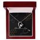 Bee-lieve in Love Heart Necklace