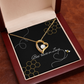 Bee-lieve in Love Heart Necklace