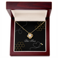 Bee Mine Love Knot Necklace
