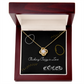 Clucking Crazy in Love Eternity Knot Necklace