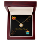 Hot Mess Honey Love Knot Necklace