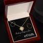 Clucking Crazy in Love Eternity Knot Necklace