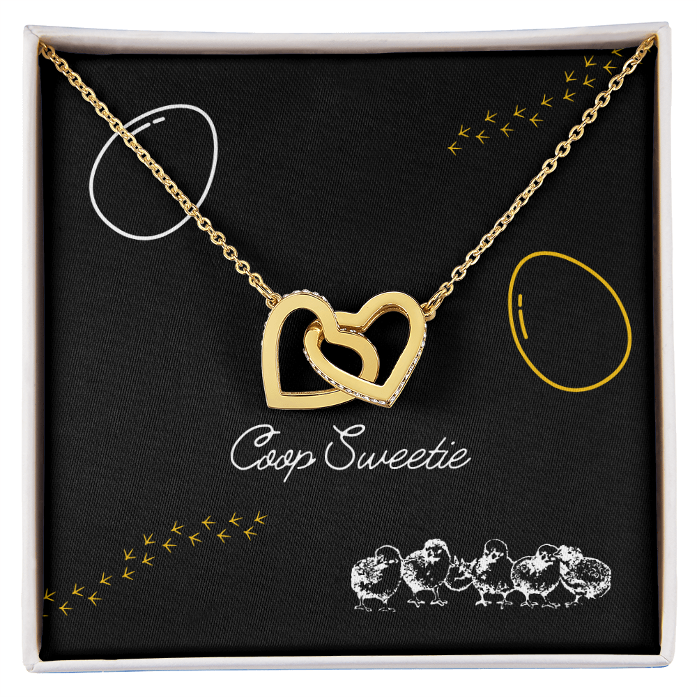 Coop Sweetie Interlocking Hearts Necklace