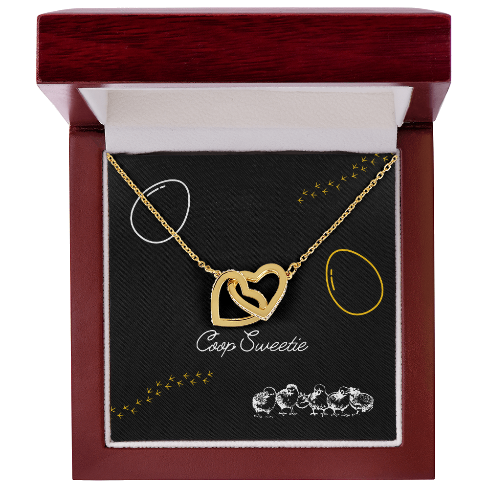 Coop Sweetie Interlocking Hearts Necklace