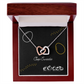 Coop Sweetie Interlocking Hearts Necklace