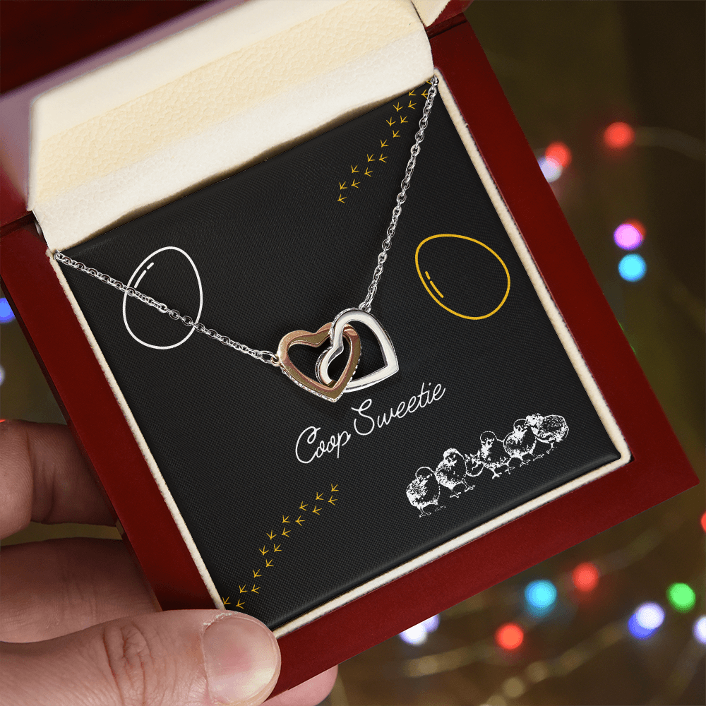 Coop Sweetie Interlocking Hearts Necklace