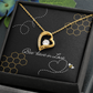 Bee-lieve in Love Heart Necklace